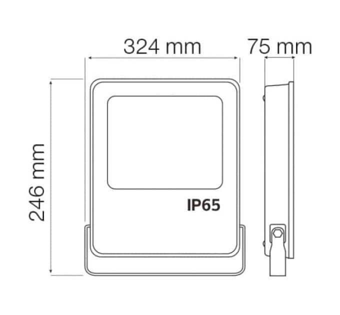 Прожектор світлодіодний LION-100 100W 6400K HOROZ ELECTRIC 068-013-0100-010