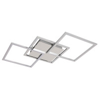 Світлодіодна люстра MONZA 40W 4000K хром HOROZ ELECTRIC 019-059-0040-010