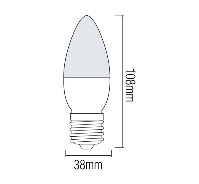 Світлодіодна лампа ULTRA-8 8W E27 4200К