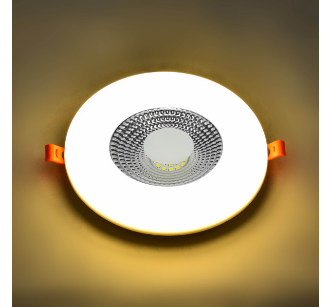 Світлодіодний світильник вбудований LED VALENTINA-12 12W 3000K-6500K білий HOROZ ELECTRIC 016-063-0012-010