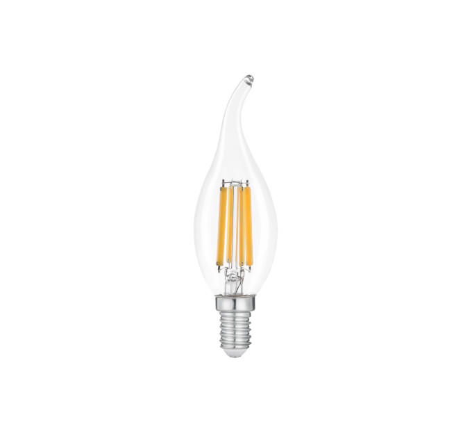 Лампа LED FILAMENT С37 6W E14 4000K на вітру VIOLUX ( 833084 )