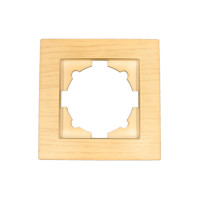 Рамка ELBI VEGA Woodline клен 1-на (510-012700-271)
