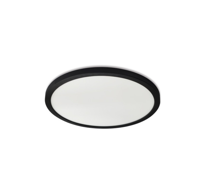 Світильник LED Violux ДББ MILLENNIUM BL 38W 4200K IP20 круг чорний ( 361238 )