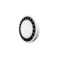Світильник LED даунлайт Violux ADAMANT 24W 4200K круг IP20 чорний ( 100190 )