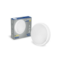 Світильник LED Violux ДББ ATOM UA білий 12W 5000K IP54 картон ( 253351 )