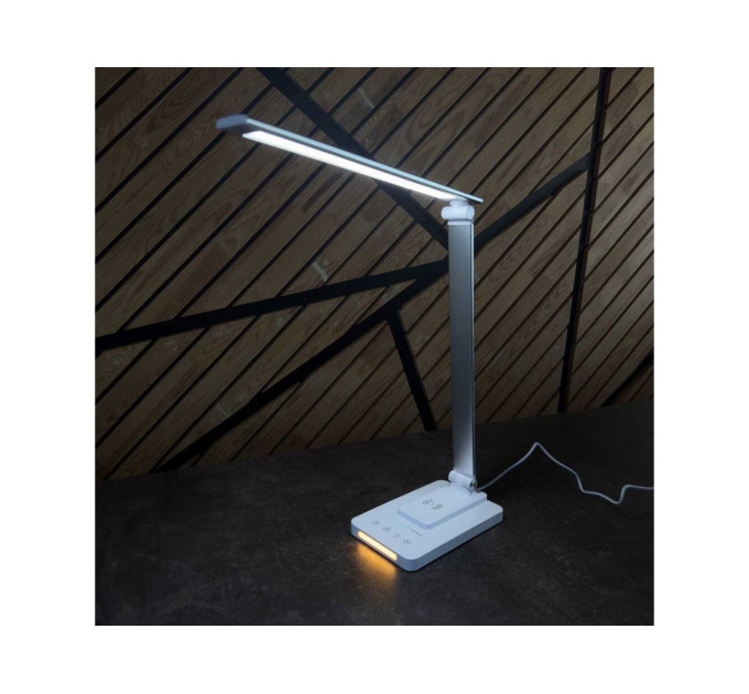 Світильник настільний LED SLIM 8W 3000-6500К срібний Violux ( 540501 )