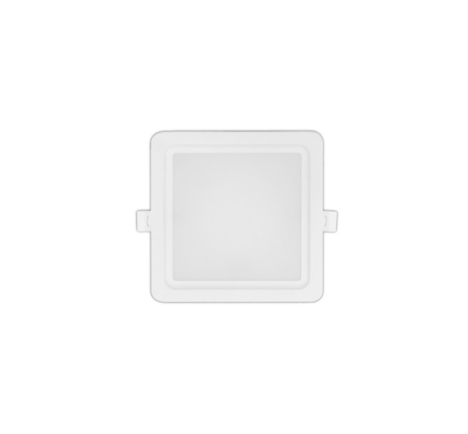 Світильник LED даунлайт Violux ALUMIN 12W 4200K квадрат IP20 ( 121270 )
