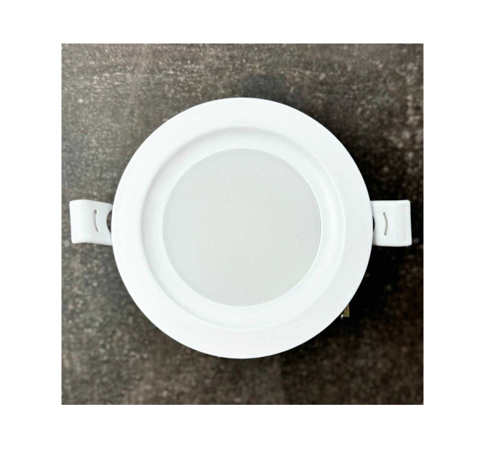 Світильник LED даунлайт Violux ALUMIN 6W 4200K круг IP20 ( 120150 )
