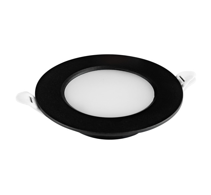 Світлодіодний світильник вбудований LED AURA-5 5W 6400K чорний HOROZ ELECTRIC 016-068-0005-040