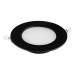 Світлодіодний світильник вбудований LED AURA-5 5W 6400K чорний HOROZ ELECTRIC 016-068-0005-040