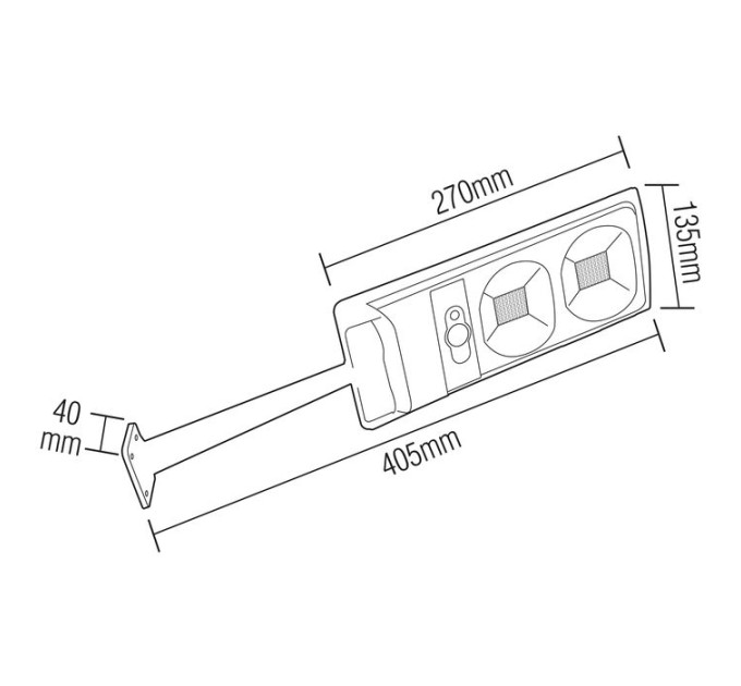 Світлодіодний світильник вуличний COMPACT-10 HOROZ ELECTRIC 074-010-0010-020