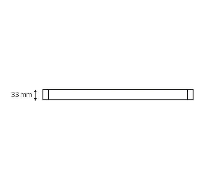 Рейка для трекового світильника 1м біла HOROZ ELECTRIC 097-001-0001-011
