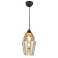 Світильник підвісний SPARK-1 янтарний HOROZ ELECTRIC 021-016-0001-020