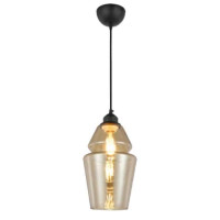 Світильник підвісний SPARK-1 янтарний HOROZ ELECTRIC 021-016-0001-020