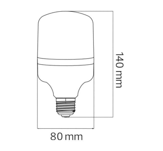 Світлодіодна лампа TORCH-20 20W E27 4200K HOROZ ELECTRIC 001-016-0020-032