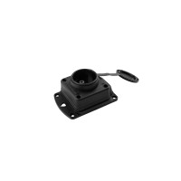 Колодка Violux каучук настінна 1-на без заземлення з кришкою IP44 ( 930690 )