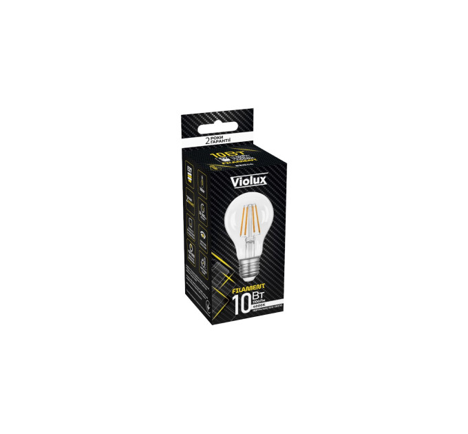 Лампа LED FILAMENT A60 12W E27 4000K VIOLUX ( 831054 )