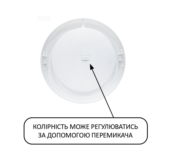 Світлодіодний світильник MILENA-36 3CCT 36W білий HOROZ ELECTRIC 016-083-0036-010