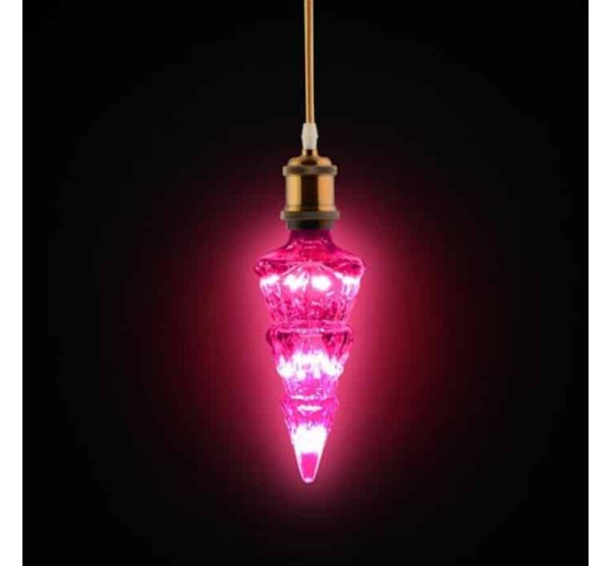 Світлодіодна лампа PINE 2W рожева HOROZ ELECTRIC 001-059-0002-060