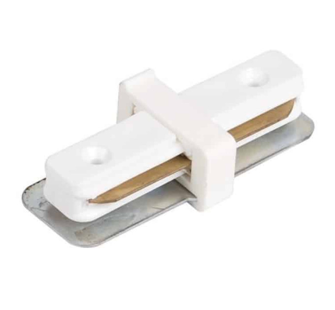З’єднувач шинопровода прямий 220-240V білий HOROZ ELECTRIC 096-001-0001-012