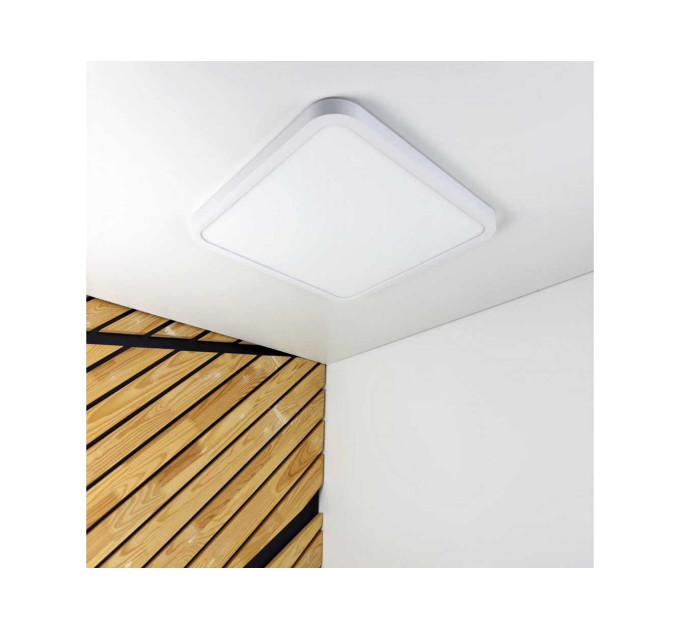Світильник LED MILLENNIUM 50W 5000K квадрат білий Violux ( 352144 )