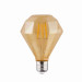 Світлодіодна лампа Filament RUSTIC DIAMOND-4 4W E27 2200К HOROZ ELECTRIC 001-034-0004-010