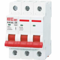 Автоматичний вимикач SAFE 32А 3P С HOROZ ELECTRIC 114-002-3032-010