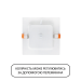 Світлодіодний світильник врізний ALEXIS/SQ-24 3CCT 24W HOROZ ELECTRIC 016-088-0024-010
