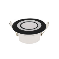 Світлодіодний світильник вбудований LED CARTER-5 5W 4200K чорний HOROZ ELECTRIC 016-072-0005-020