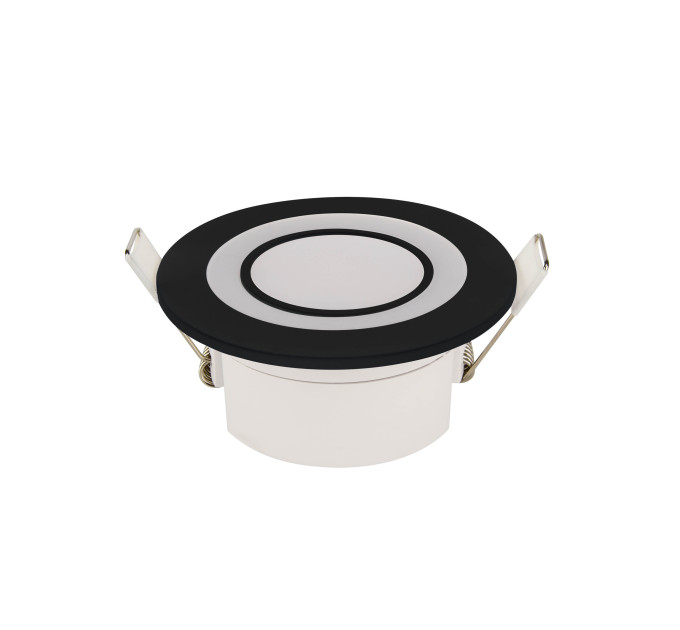 Світлодіодний світильник вбудований LED CARTER-5 5W 4200K чорний HOROZ ELECTRIC 016-072-0005-020