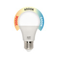 Cвітлодіодна лампа COMBO-10 10W E27 3000K-4000К-6400K HOROZ ELECTRIC 001-073-0010-010