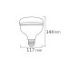 Світлодіодна лампа CRYSTAL-40 40W E27 6400K HOROZ ELECTRIC 001-016-1040-010