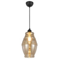 Світильник підвісний ELEMENT-1 янтарний HOROZ ELECTRIC 021-015-0001-020