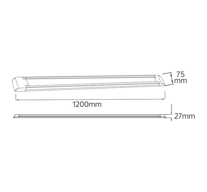 Світлодіодний світильник GAMA-80 80W 4200K HOROZ ELECTRIC 052-006-0120-040