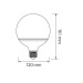 Світлодіодна лампа GLOBE-20 20W E27 4200К HOROZ ELECTRIC 001-020-0020-061
