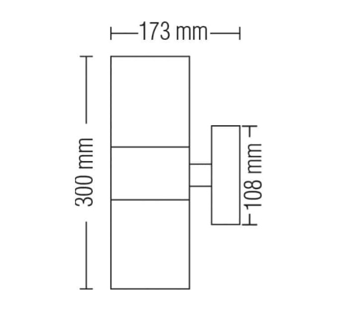 Світильник садово-парковий MANOLYA-3 без лампи HOROZ ELECTRIC 075-008-0003-010