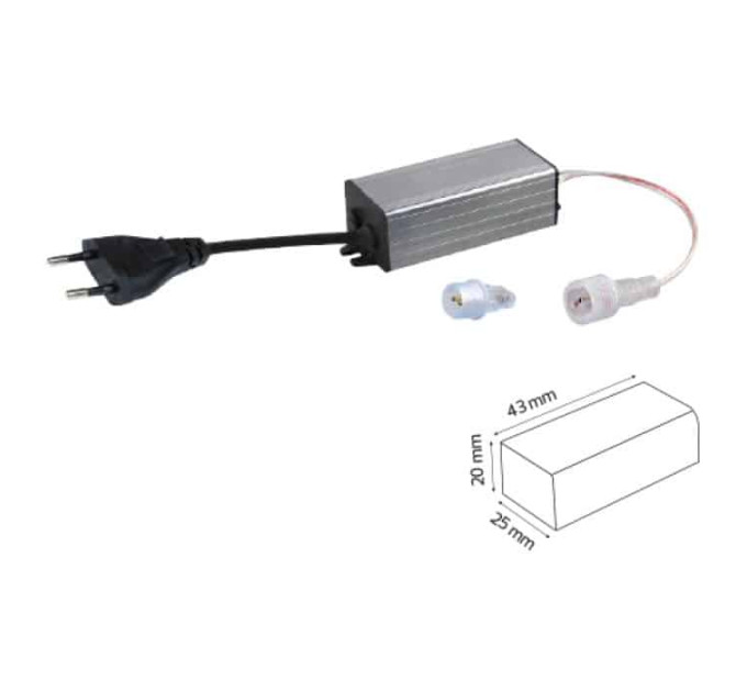 Драйвер гірлянди вуличної світлодіодної MONTANA-D10 HOROZ ELECTRIC 080-001-0002-010
