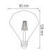Світлодіодна лампа Filament RUSTIC DIAMOND-4 4W E27 2200К HOROZ ELECTRIC 001-034-0004-010