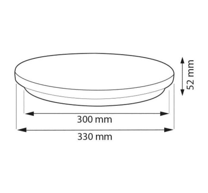 Світлодіодний світильник ELECTRON-24 24W 6400k HOROZ ELECTRIC 027-010-0024-020
