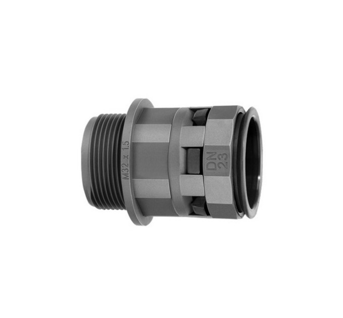 Муфта з'єднувальна 10 труба-коробка М16х1,5 ДКС ( PAM10M16N )