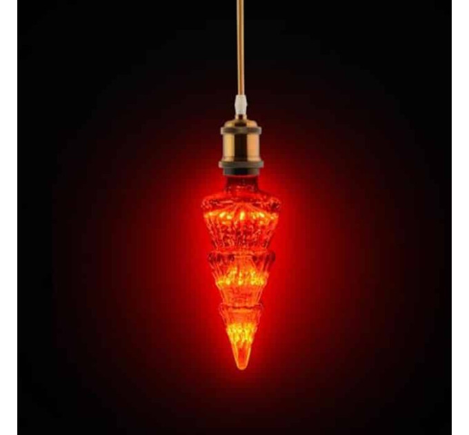 Світлодіодна лампа PINE 2W червона HOROZ ELECTRIC 001-059-0002-020
