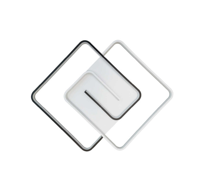Світильник LED smart DOMINO+пульт квадрат 90W 3000-5000K IP20 ( 220565 )