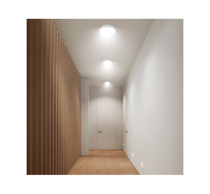 Світильник LED Violux ДББ FRAME-N 12W 5000K IP20 круг ( 330241 )
