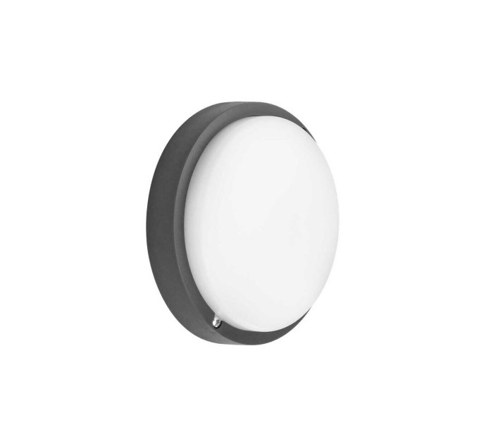 Світильник LED Violux ДББ ATOM UA MW sensor 12W 5000K IP54 антрацит ( 243363​ )