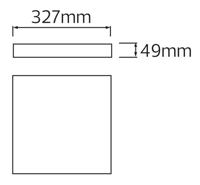 Світлодіодний світильник ANDREA/S-30 30W 6400К білий HOROZ ELECTRIC 016-067-0030-010