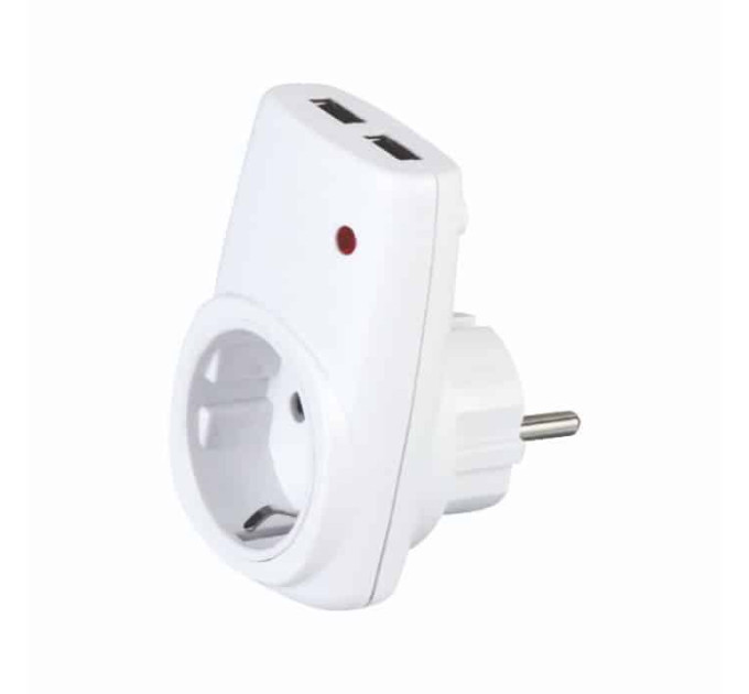 Розетка з заземленням + USB AXIS HOROZ ELECTRIC 113-001-0001-010