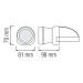 Ліхтарик BECKHAM-1 1W жовтий HOROZ ELECTRIC 084-007-0001-010