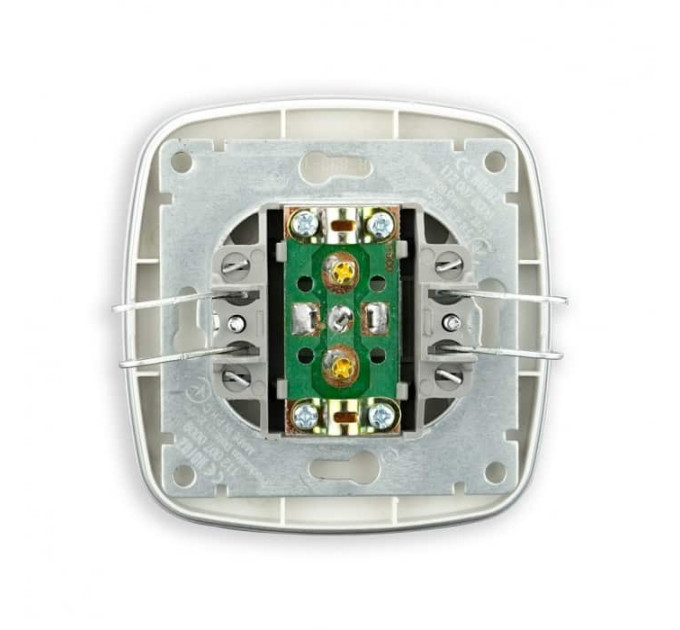 Розетка ТВ срібло ELA HOROZ ELECTRIC 112-007-0009-020
