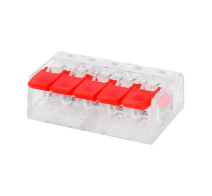 Клемник 5-х полюсний SLIM CONNECTOR-5 HOROZ ELECTRIC 103-002-0005-010