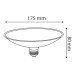 Світлодіодна лампа UFO-15 15W E27 4200K HOROZ ELECTRIC 001-044-0015-060